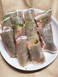 おつまみに!大葉とチーズの生ハム巻き-レシピのメイン写真