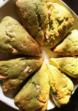♪HＭと抹茶で♪スタバ風スコーン♪-レシピのメイン写真