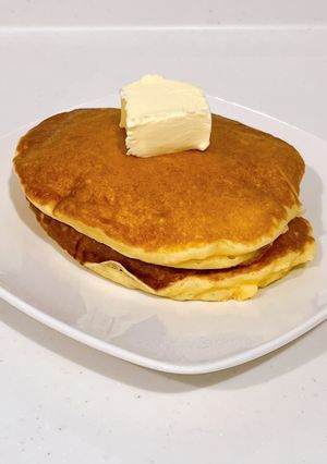 餅ホットケーキ-レシピのメイン写真