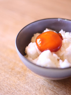 卵黄醤油漬け　卵かけご飯-レシピのメイン写真