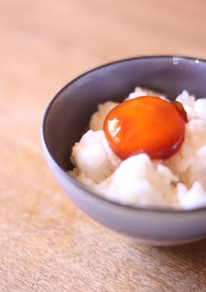 卵黄醤油漬け　卵かけご飯-レシピのメイン写真