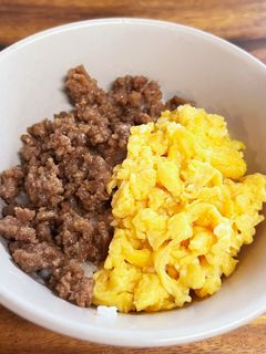 そぼろ丼-レシピのメイン写真