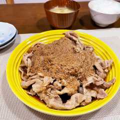 A picture of タレが美味い！ご飯もりもり柔らか生姜焼き.