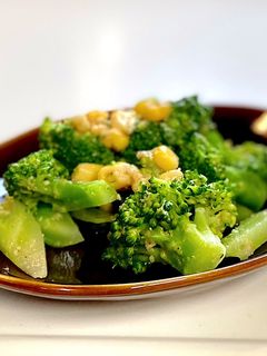 ブロッコリーとコーンの胡麻味噌和え-レシピのメイン写真