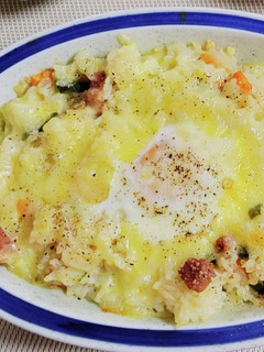 アツアツ✩.*˚米粉ソースの秋味ドリア-レシピのメイン写真