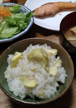 秋の味☆栗ご飯-レシピのメイン写真