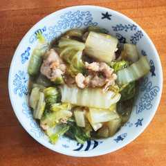 白菜と豚バラ肉の旨煮-レシピのメイン写真