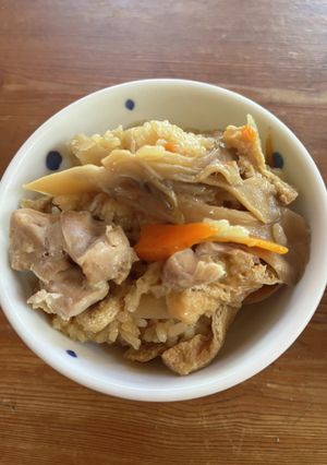 かしわごはん-レシピのメイン写真