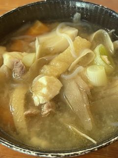 白滝豚汁-レシピのメイン写真