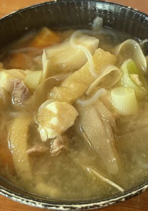 白滝豚汁-レシピのメイン写真