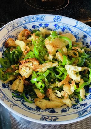 ピーマンと油揚げのレンチン和え-レシピのメイン写真