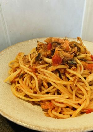 パルシステムloveさばのナポリタン-レシピのメイン写真