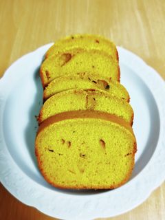 ♬HBでしっとりかぼちゃのケーキ♬-レシピのメイン写真