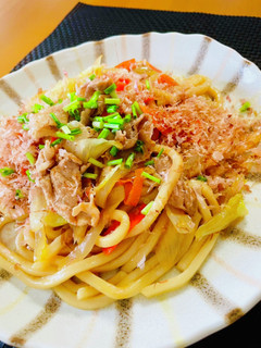 コクうま!アゴ出し焼きうどん-レシピのメイン写真