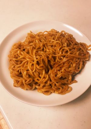 やみつき！簡単焼きカレーラーメン-レシピのメイン写真