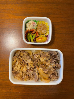 中学生野球弁当68|牛丼-レシピのメイン写真