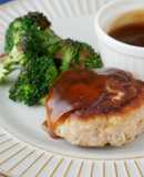 シンプル豆腐ハンバーグ～米粉で照焼ソース