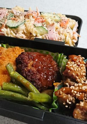 お弁当盛り付け(7)-レシピのメイン写真