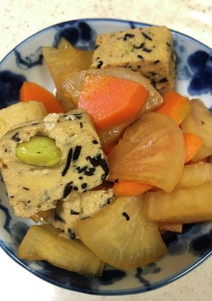 豆腐バーでさっと煮物-レシピのメイン写真