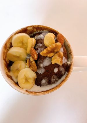 米粉でプロテインマグカップケーキ-レシピのメイン写真