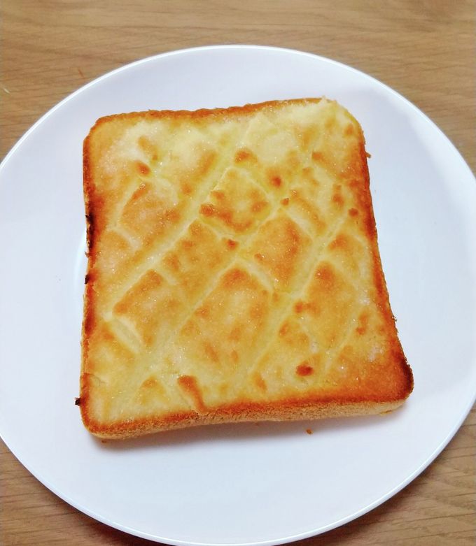 米粉でメロンパントースト-レシピのメイン写真