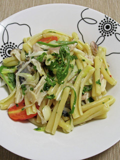 秋刀魚と茸のパスタ-レシピのメイン写真