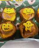 ハロウィンマーブルチーズケーキ