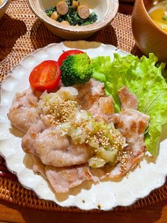レモンネギ塩ダレがけ ♩ポークソテー-レシピのメイン写真