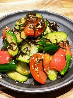 トマトと胡瓜の塩昆布和え-レシピのメイン写真