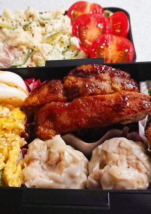 お弁当盛り付け(15)-レシピのメイン写真