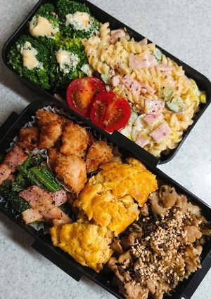 お弁当盛り付け(16)-レシピのメイン写真