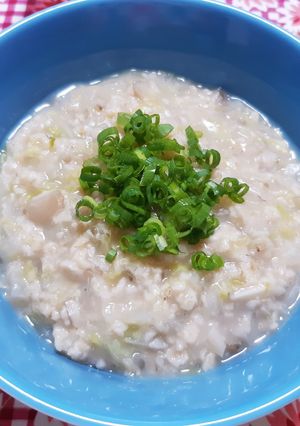 舞茸と白菜のオートミール粥-レシピのメイン写真