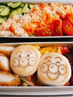 お弁当盛り付け(25)-レシピのメイン写真