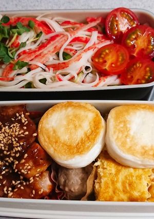 お弁当盛り付け(30)-レシピのメイン写真