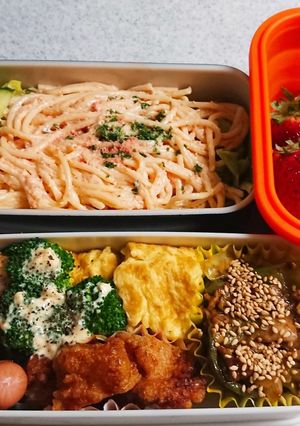 お弁当盛り付け(36)-レシピのメイン写真