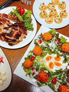 おうちごはん 家飲み2人(パーティ)-レシピのメイン写真