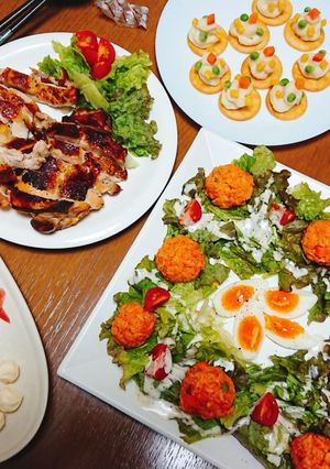 おうちごはん 家飲み2人(パーティ)-レシピのメイン写真