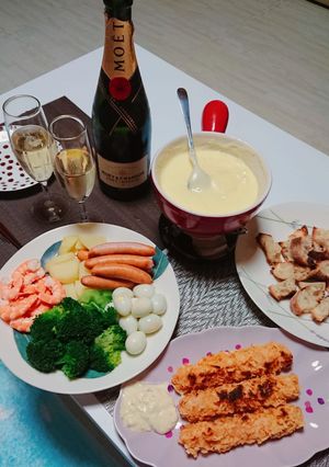 おうちごはん 家飲み2人(誕生日)-レシピのメイン写真