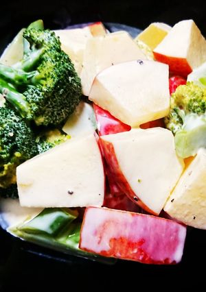 おうちごはん 家飲み2人(リンゴ)-レシピのメイン写真