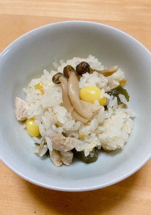 銀杏ごはん(もち米入り)-レシピのメイン写真