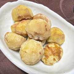 รูปของ 生栗🌰茹で方メモ