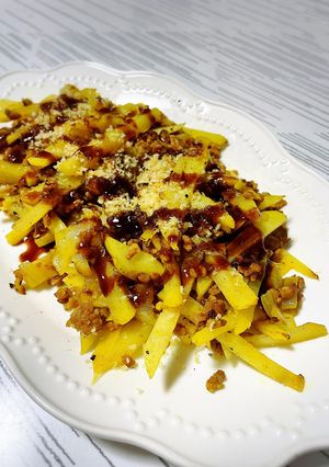 フライパンお皿カレーコロッケ-レシピのメイン写真