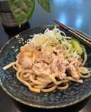 おかんレシピ𓀤𓀣豚しゃぶ肉のおろしうどん