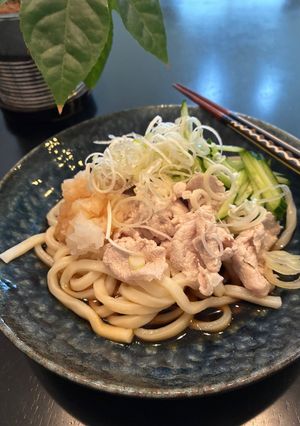 おかんレシピ𓀤𓀣豚しゃぶ肉のおろしうどん-レシピのメイン写真