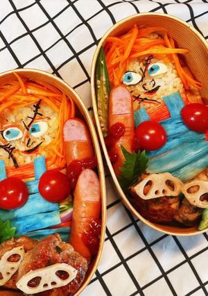 ハロウィン弁当　チャッキー-レシピのメイン写真