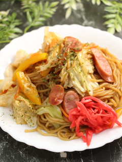 簡単!シャウエッセン焼きそば-レシピのメイン写真