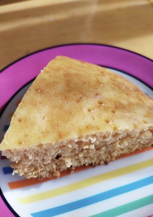 温泉饅頭の皮風　炊飯器ケーキ　和テイスト-レシピのメイン写真