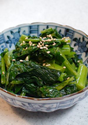かき菜のナムル-レシピのメイン写真