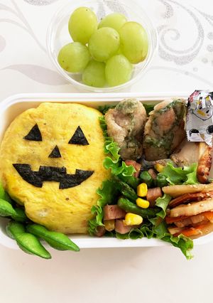 小5息子の塾弁2022.10.16-レシピのメイン写真