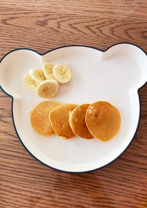 離乳食完了期にも◎米粉きなこパンケーキ-レシピのメイン写真